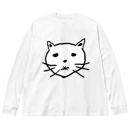 しょぼしょぼ猫グッズ Big Long Sleeve T-Shirt