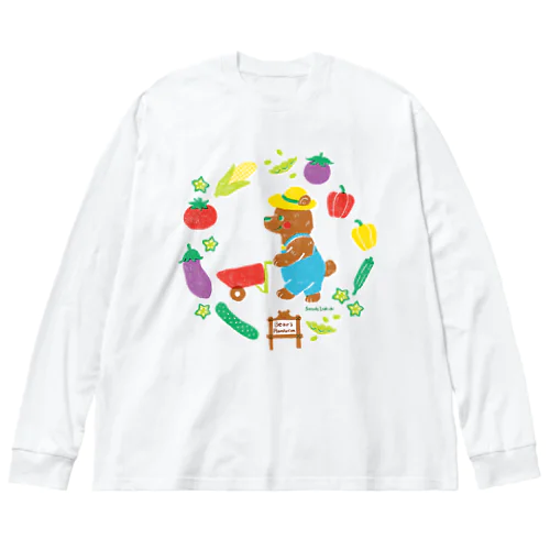 くまさん農園 Big Long Sleeve T-Shirt