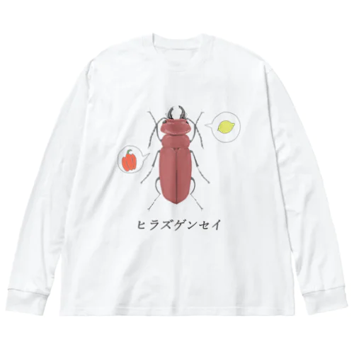 有名なヒラズゲンセイ Big Long Sleeve T-Shirt