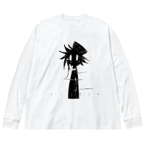 ロゴ入りぱぶりくんロングTシャツ（ビッグシルエット） Big Long Sleeve T-Shirt