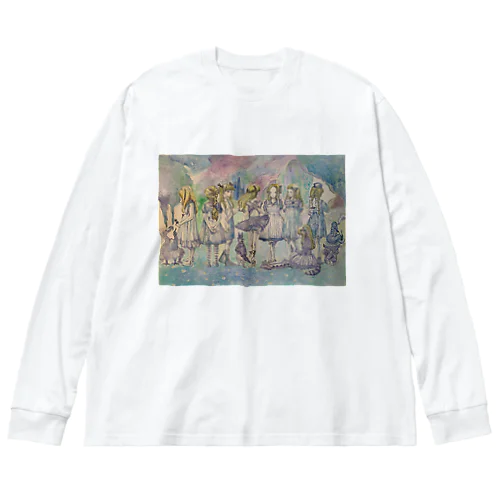 Alice ビッグシルエットロングスリーブTシャツ