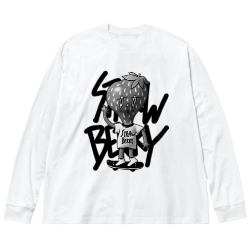 いちごボーイ Big Long Sleeve T-Shirt