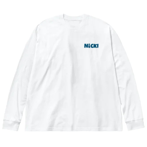 𝐍𝐢𝐜𝐤𝐢 ビッグシルエットロングスリーブTシャツ