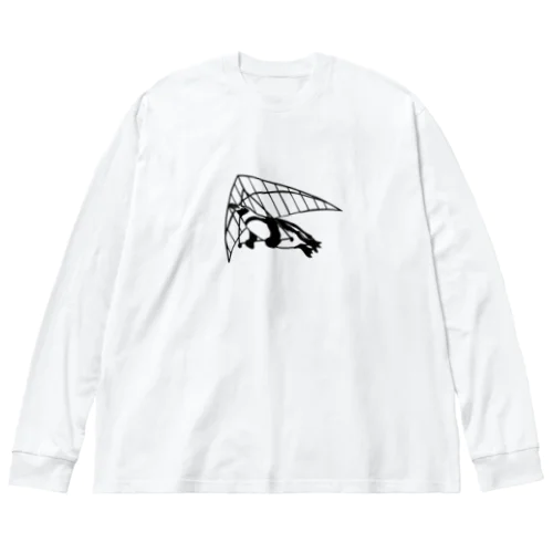 夢見るペンギン Big Long Sleeve T-Shirt