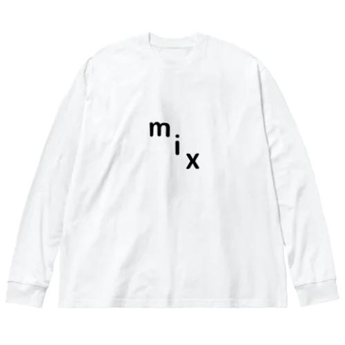 mi  x.02 ビッグシルエットロングスリーブTシャツ
