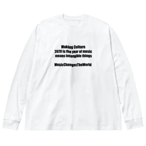 Making Culture ビッグシルエットロングスリーブTシャツ