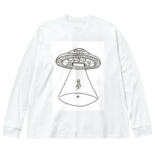 UFOから宇宙人 Big Long Sleeve T-Shirt