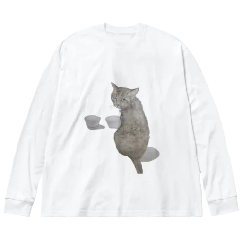 neko Big Long Sleeve T-Shirt