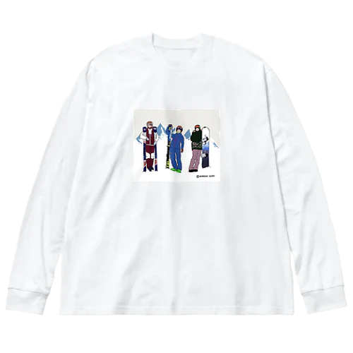 チーム・ニセコ ビッグシルエットロングスリーブTシャツ