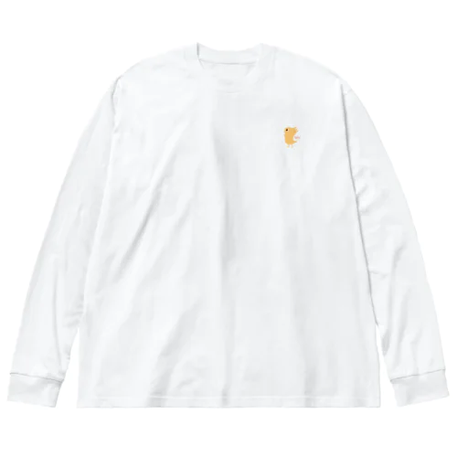 ヤッホーくん　きいろ ビッグシルエットロングスリーブTシャツ