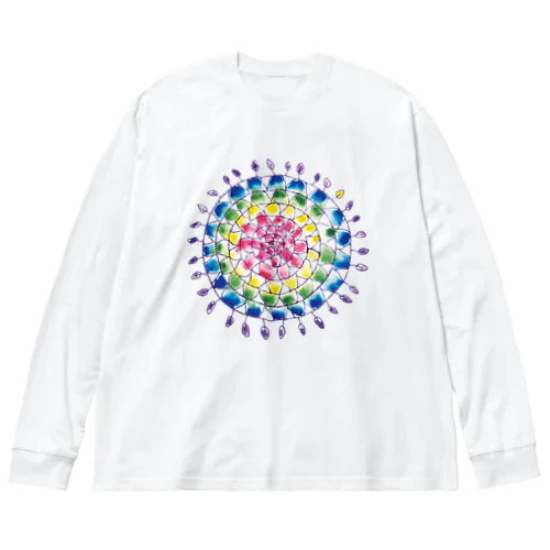 なないろ地球 Big Long Sleeve T-Shirt