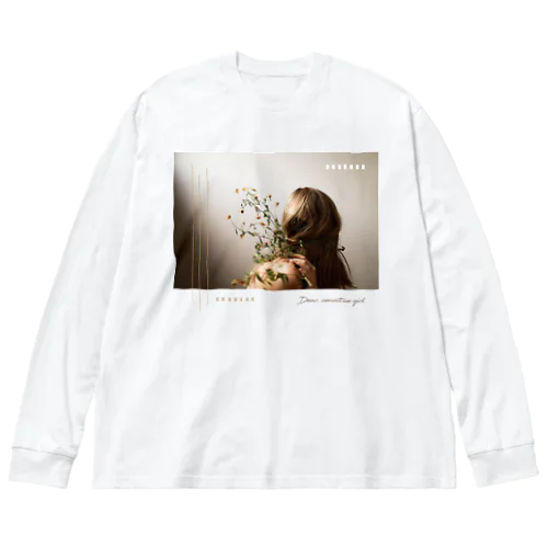 親愛なる繊細少女 Big Long Sleeve T-Shirt