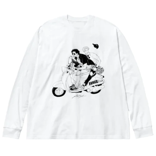 SCOOTER ビッグシルエットロングスリーブTシャツ