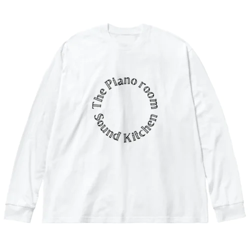 キッチンもじだけロゴ Big Long Sleeve T-Shirt