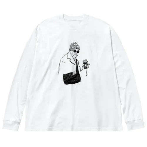 ダンディニストおじたん Big Long Sleeve T-Shirt