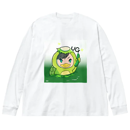 エロガッパ ビッグシルエットロングスリーブTシャツ