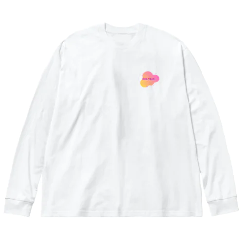 GAL TALK ロゴ ビッグシルエットロングスリーブTシャツ