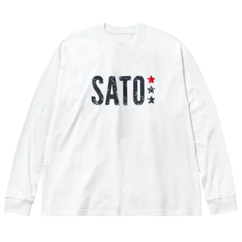 佐藤ロゴ[2] ビッグシルエットロングスリーブTシャツ