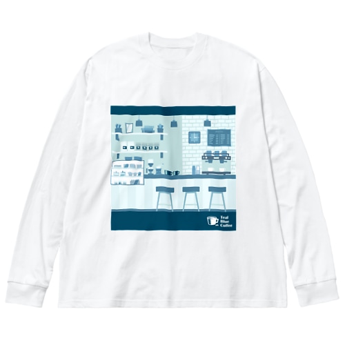 香るコーヒー Big Long Sleeve T-Shirt