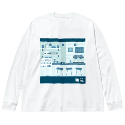 香るコーヒー Big Long Sleeve T-Shirt