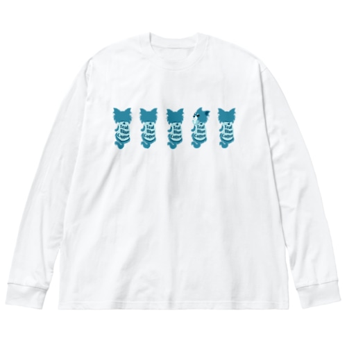 なに？ 並んだVer. Big Long Sleeve T-Shirt