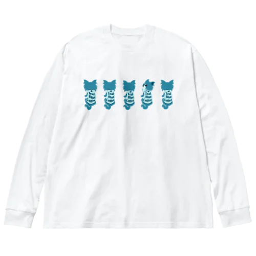 なに？ 並んだVer. ビッグシルエットロングスリーブTシャツ