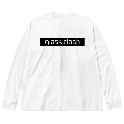glass.clashタイトルロゴ ビッグシルエットロングスリーブTシャツ