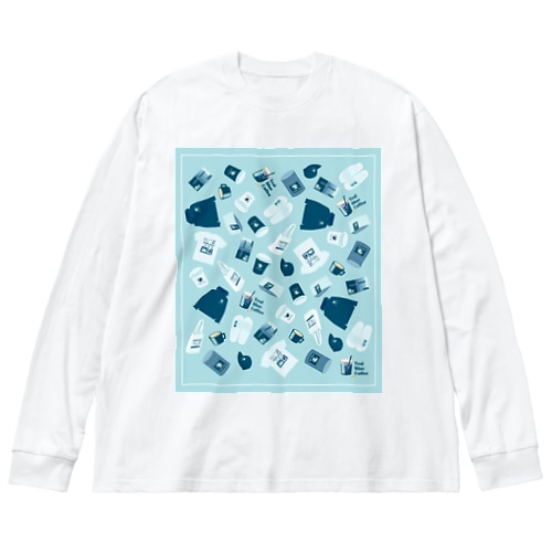 TealBlueItems Big Long Sleeve T-Shirt
