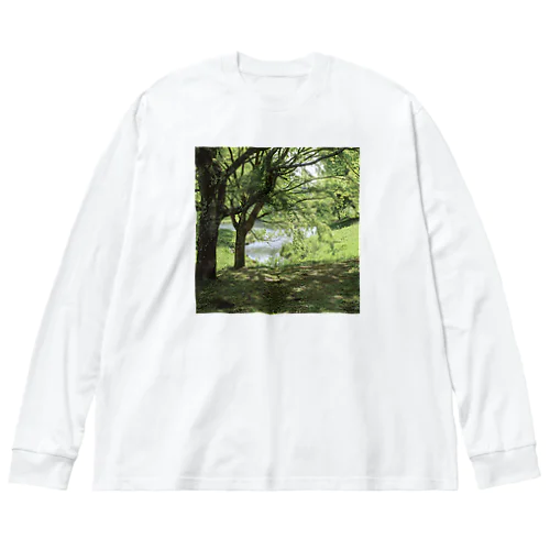 癒しの風景（樹木） Big Long Sleeve T-Shirt