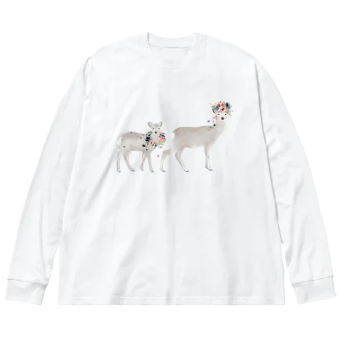 奈良公園の鹿 Big Long Sleeve T-Shirt