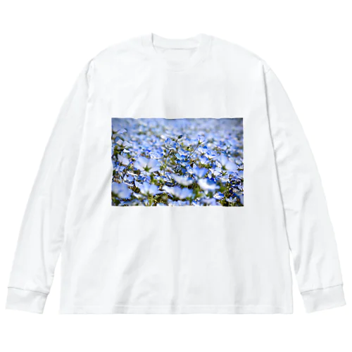 ネモフィラブルー Big Long Sleeve T-Shirt