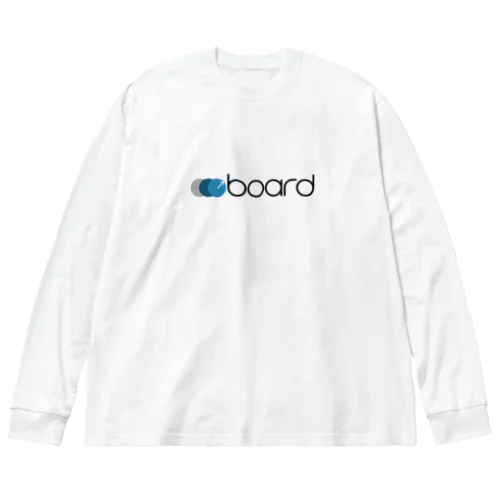 boardロゴ ビッグシルエットロングスリーブTシャツ