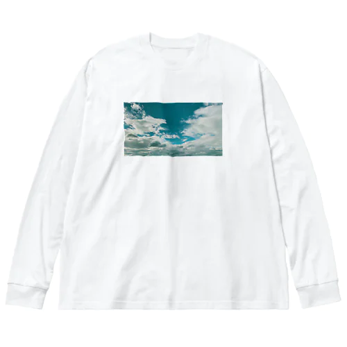 Clouds 雲 ビッグシルエットロングスリーブTシャツ