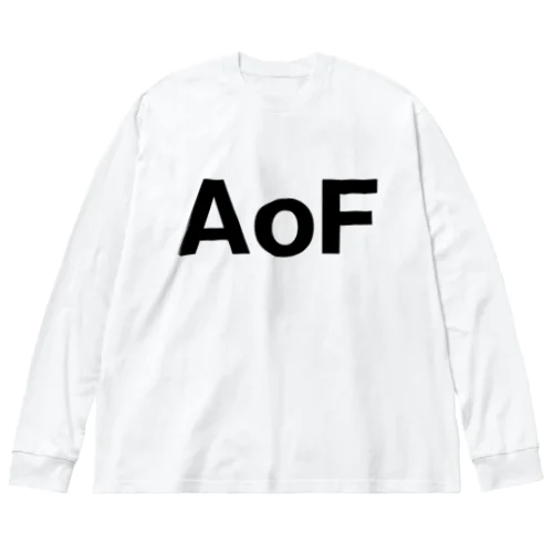 AoF ビッグシルエットロングスリーブTシャツ