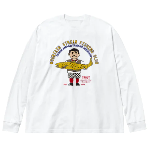 釣りボーイ ビッグシルエットロングスリーブTシャツ