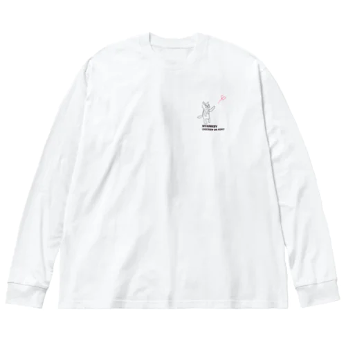 ニャンクシー ビッグシルエットロングスリーブTシャツ