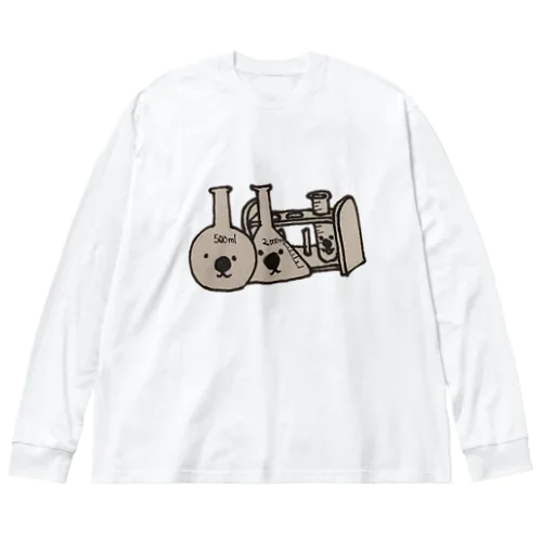 実験セット・ピッピちゃん Big Long Sleeve T-Shirt