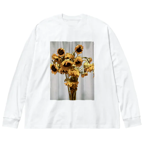 夏バテひまわり Big Long Sleeve T-Shirt