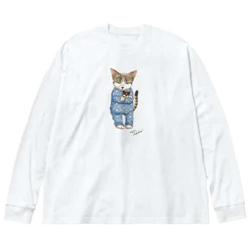 カブとぬいぐるみ ビッグシルエットロングスリーブTシャツ