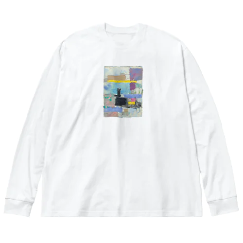 Glitch_1 ビッグシルエットロングスリーブTシャツ