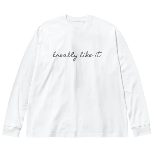 実は好き Big Long Sleeve T-Shirt