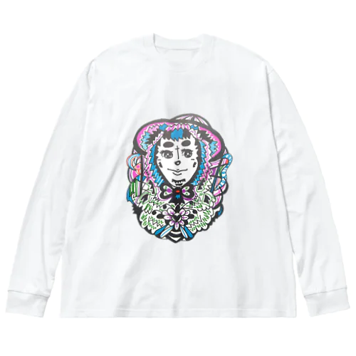 Mugiwaraboushi Big Long Sleeve T-Shirt