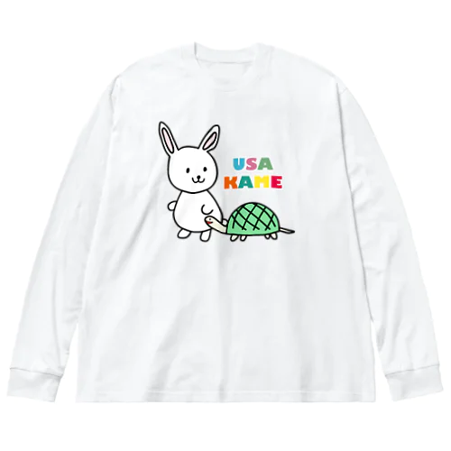 うさかめ Big Long Sleeve T-Shirt