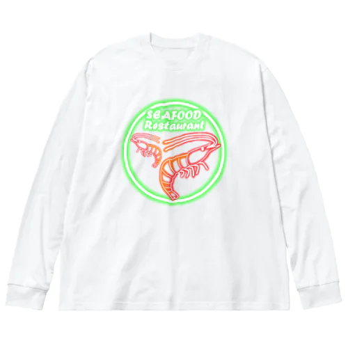 SEAFOOD ビッグシルエットロングスリーブTシャツ