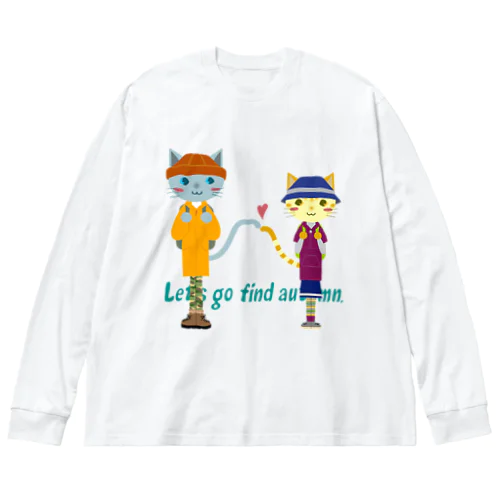 秋を見つけに Big Long Sleeve T-Shirt