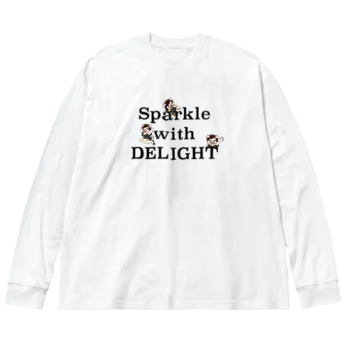 ブタのあすブーちゃん ビッグシルエットロングスリーブTシャツ