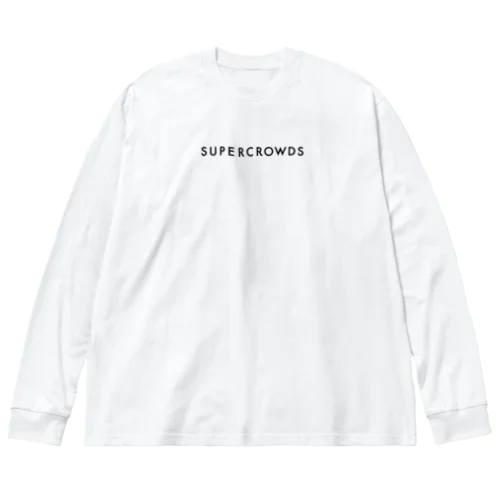 スパクラ ビッグサイズロングTシャツ(Black logo) Big Long Sleeve T-Shirt