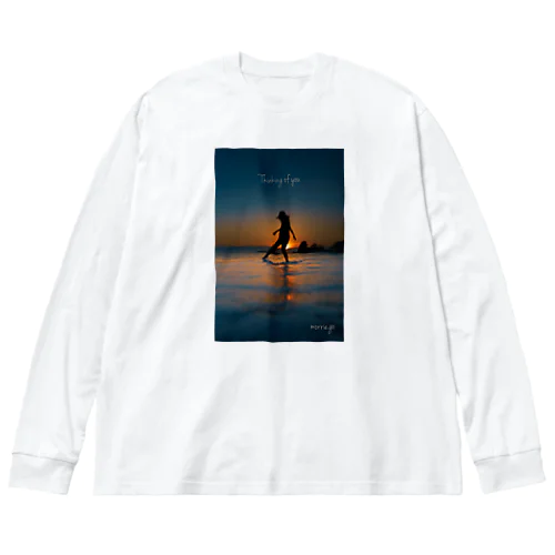 Thinking of you Big Long Sleeve T-Shirt