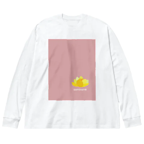 ハスの花 Big Long Sleeve T-Shirt