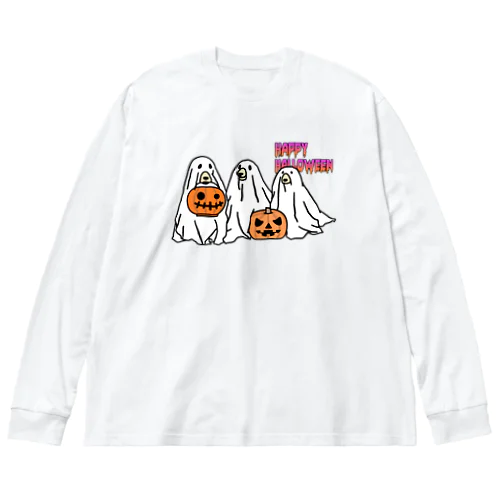 Boo! Big Long Sleeve T-Shirt